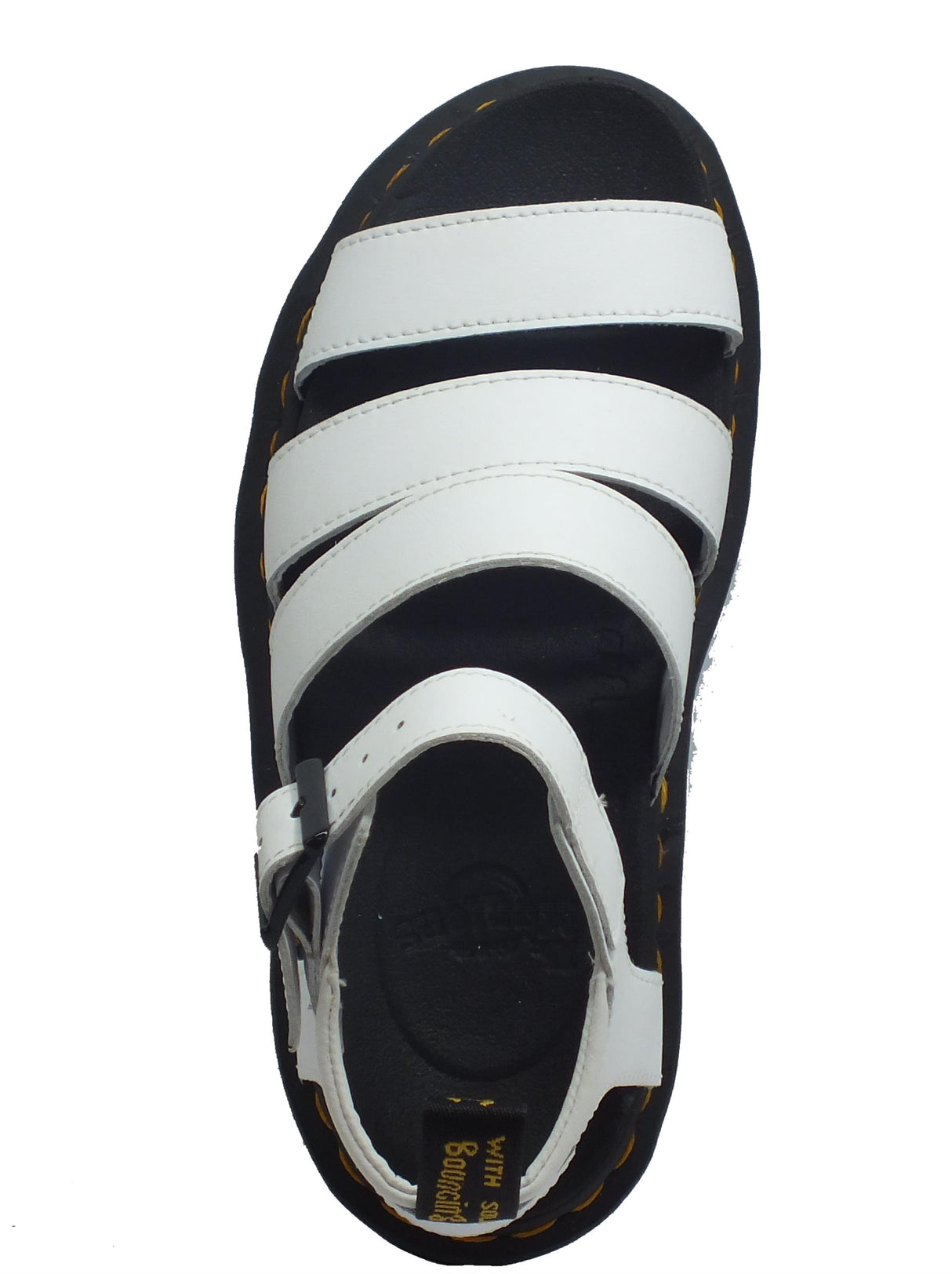 Dr. Martens Dr. Martens Blaire 25768100 Hydro White Sandali Donna in pelle zeppa alta White