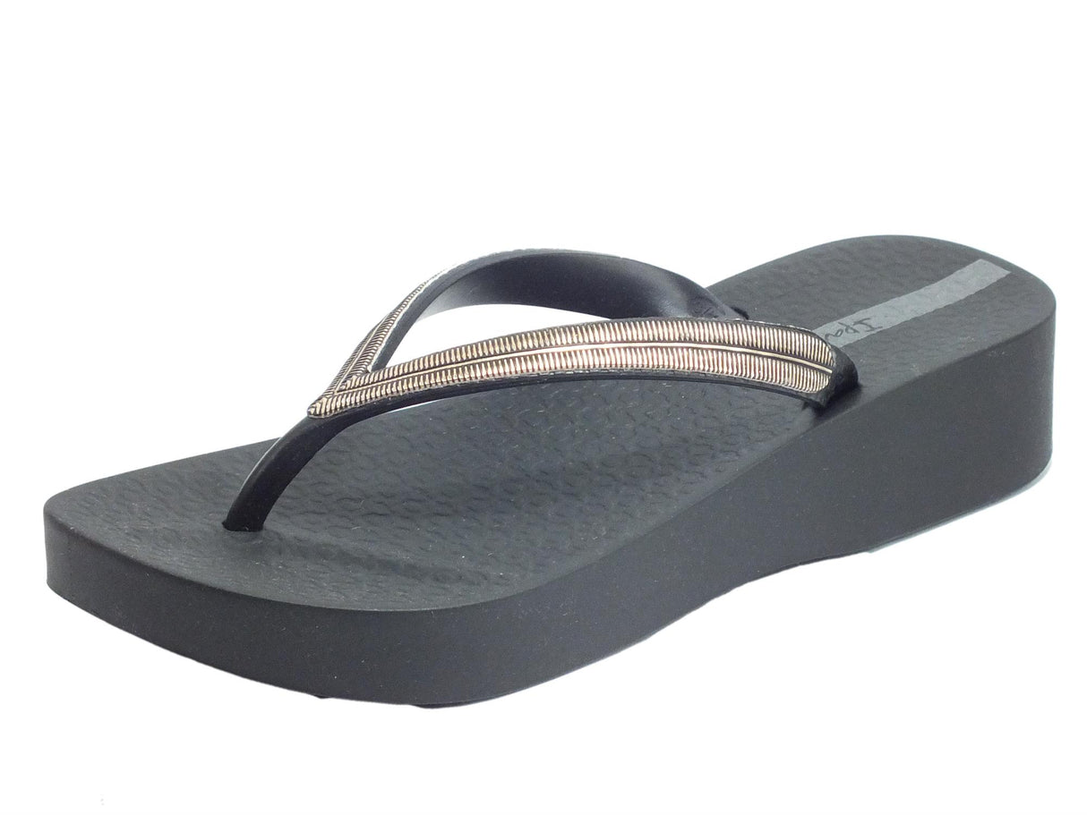 Ipanema Ipanema 82764 Mesh V Plat Fem Black Rose Infradito Grendene Donna zeppa media Black