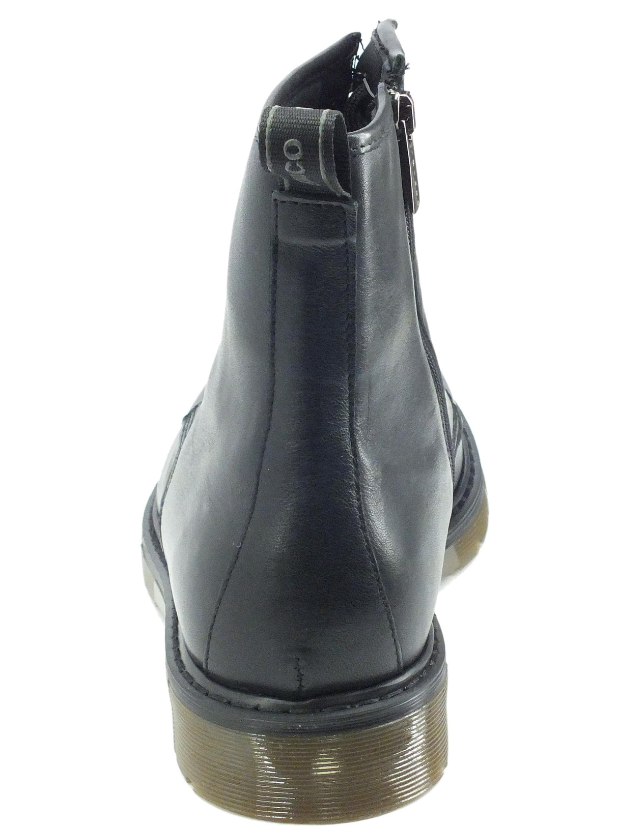 Igi&Co Igi&Co 2686900 Nappa Foulard Nero Anfibio per Donna in pelle tacco basso nero