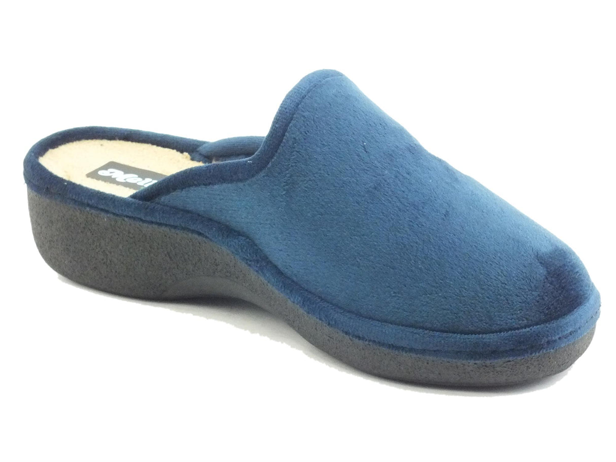 Melluso Melluso PD407A Blu Panfofole per Donna in pile blu Blu