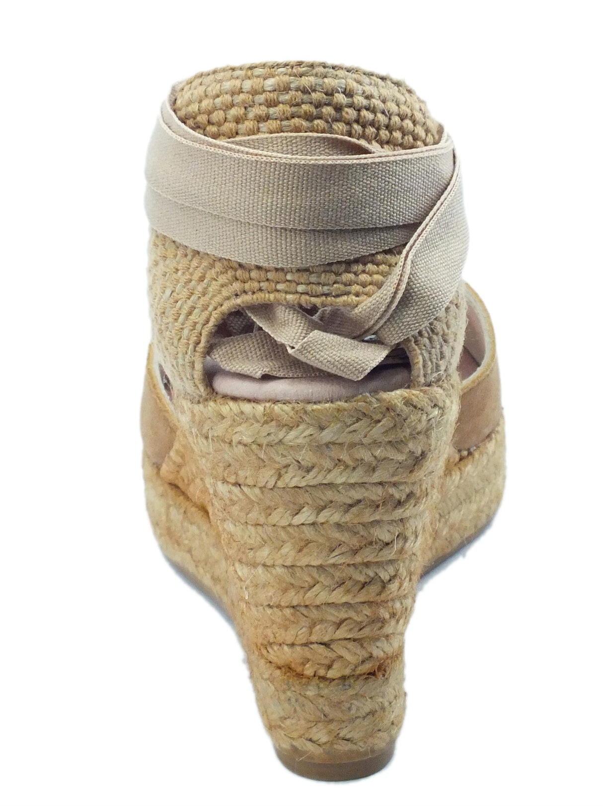 Wonders Wonders YHVE02 Ante V Sand Campesine per Donna in nabuk sabbia zeppa in corda alta Sabbia