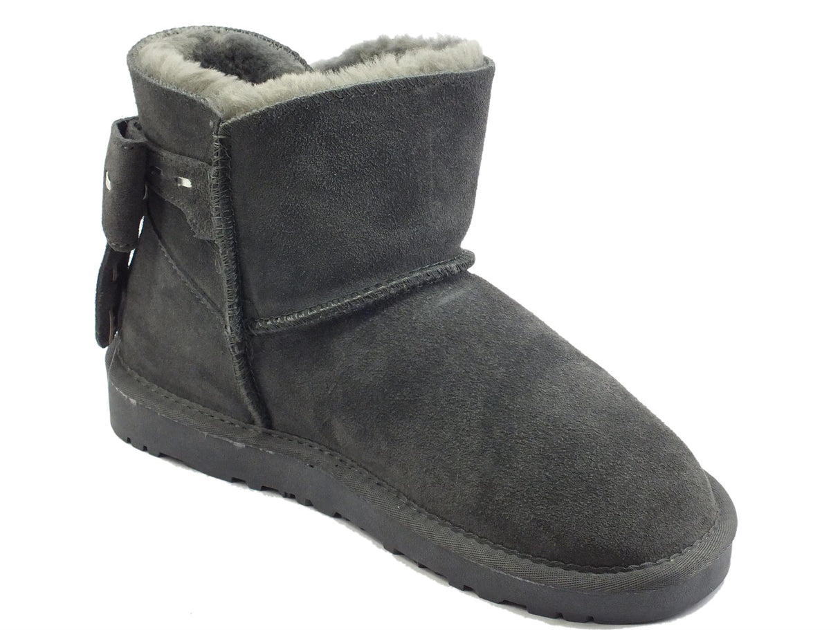 Pregunta Pregunta PL5828BN Grey Mammut per Donna in nabuk grigio con ecopellicciotto Grey