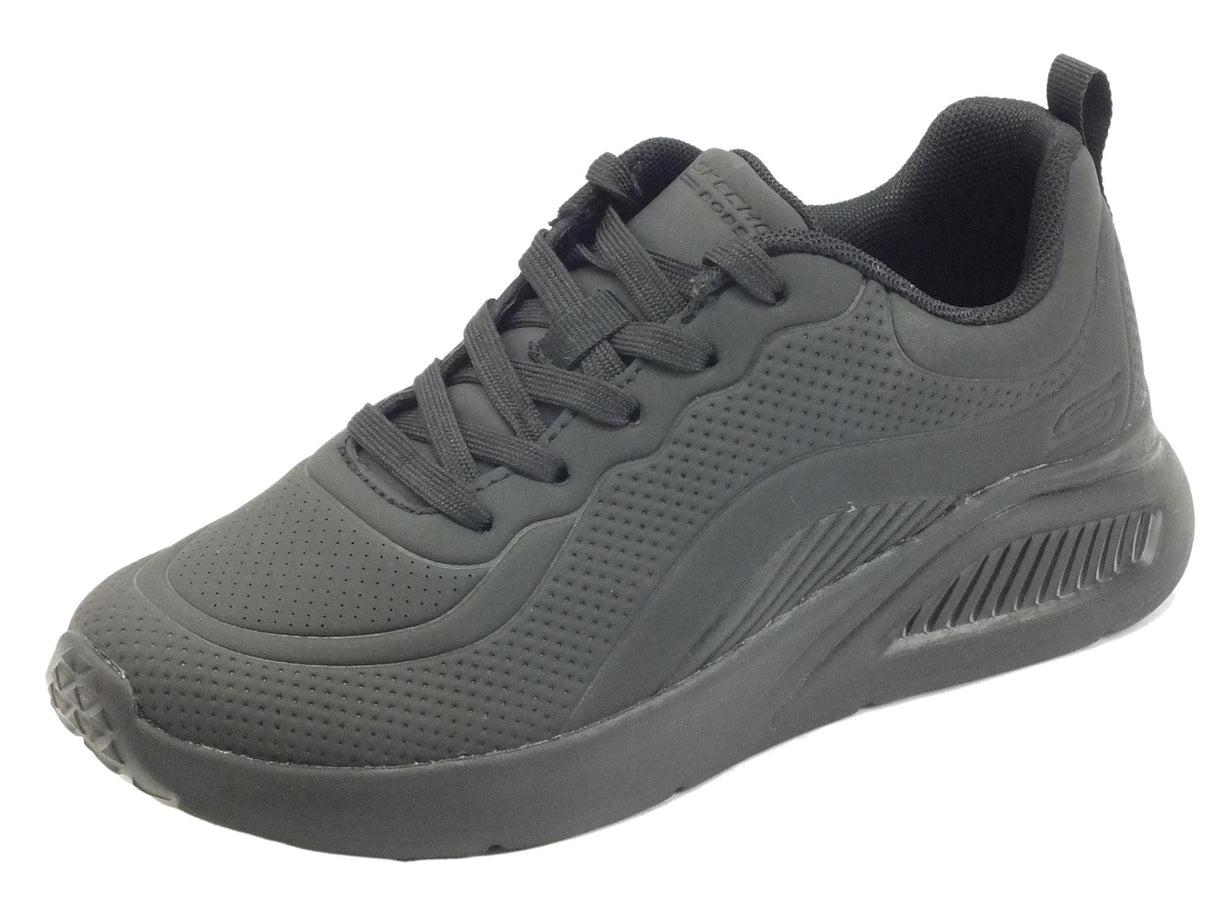 Skechers Skechers 117151 How Street Black Scarpe Sportive per Donna in ecopelle Black