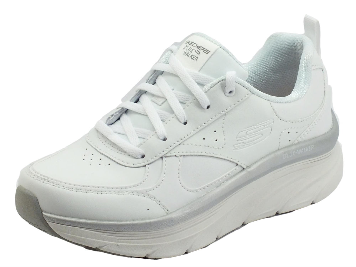 Skechers Skechers 149312 D'Lux Walker Timeless Path White Scarpe sportive per Donna White