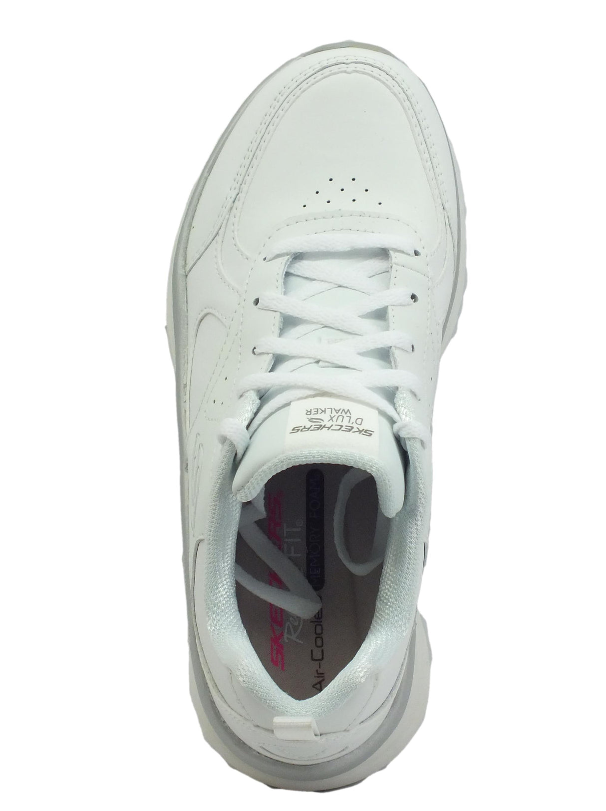 Skechers Skechers 149312 D'Lux Walker Timeless Path White Scarpe sportive per Donna White