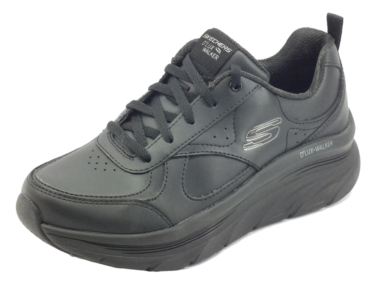 Skechers Skechers D'Lux Walker 149312 Timeless Path Black Scarpe Sportive per Donna in ecopelle Black