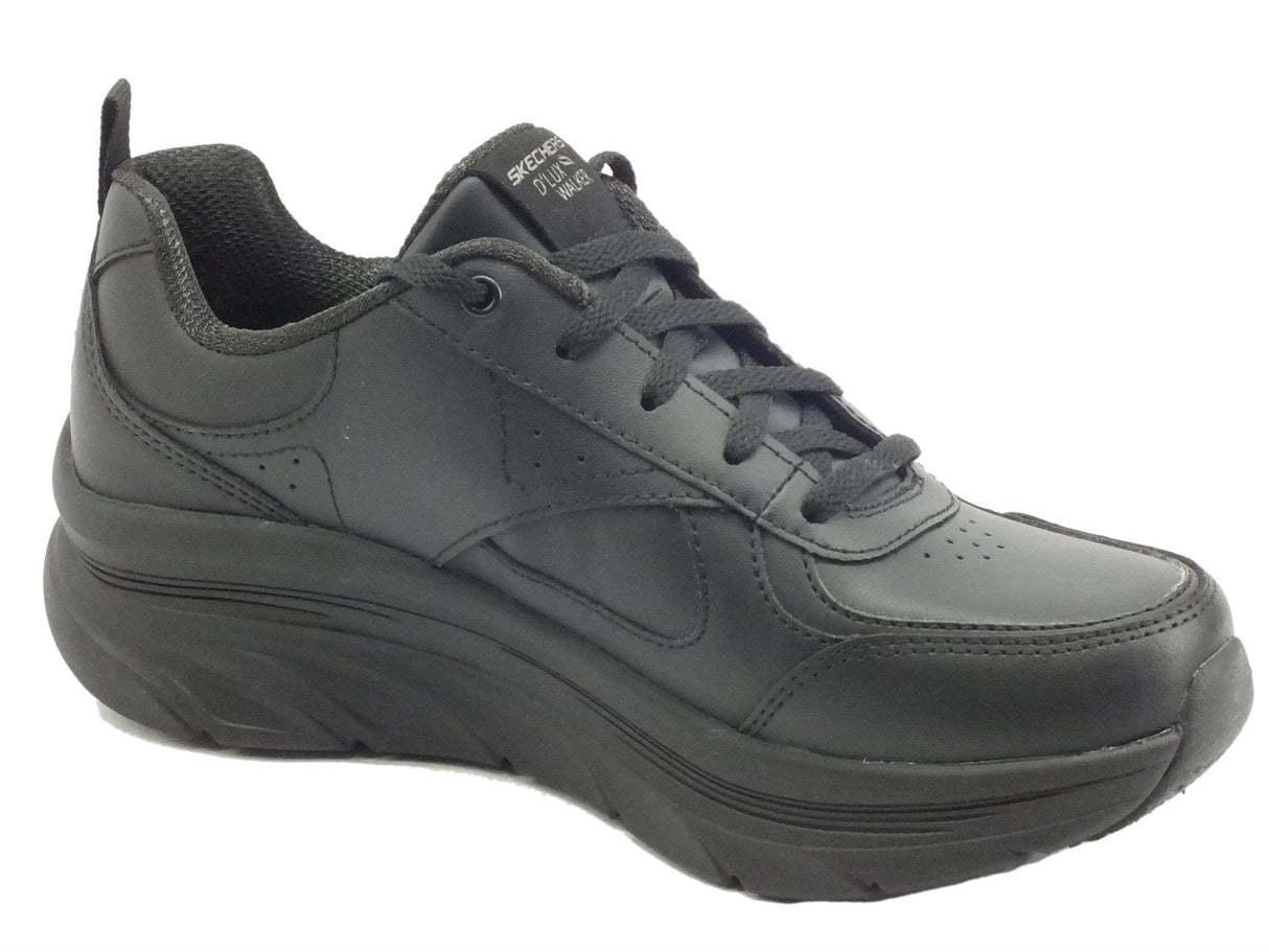 Skechers Skechers D'Lux Walker 149312 Timeless Path Black Scarpe Sportive per Donna in ecopelle Black