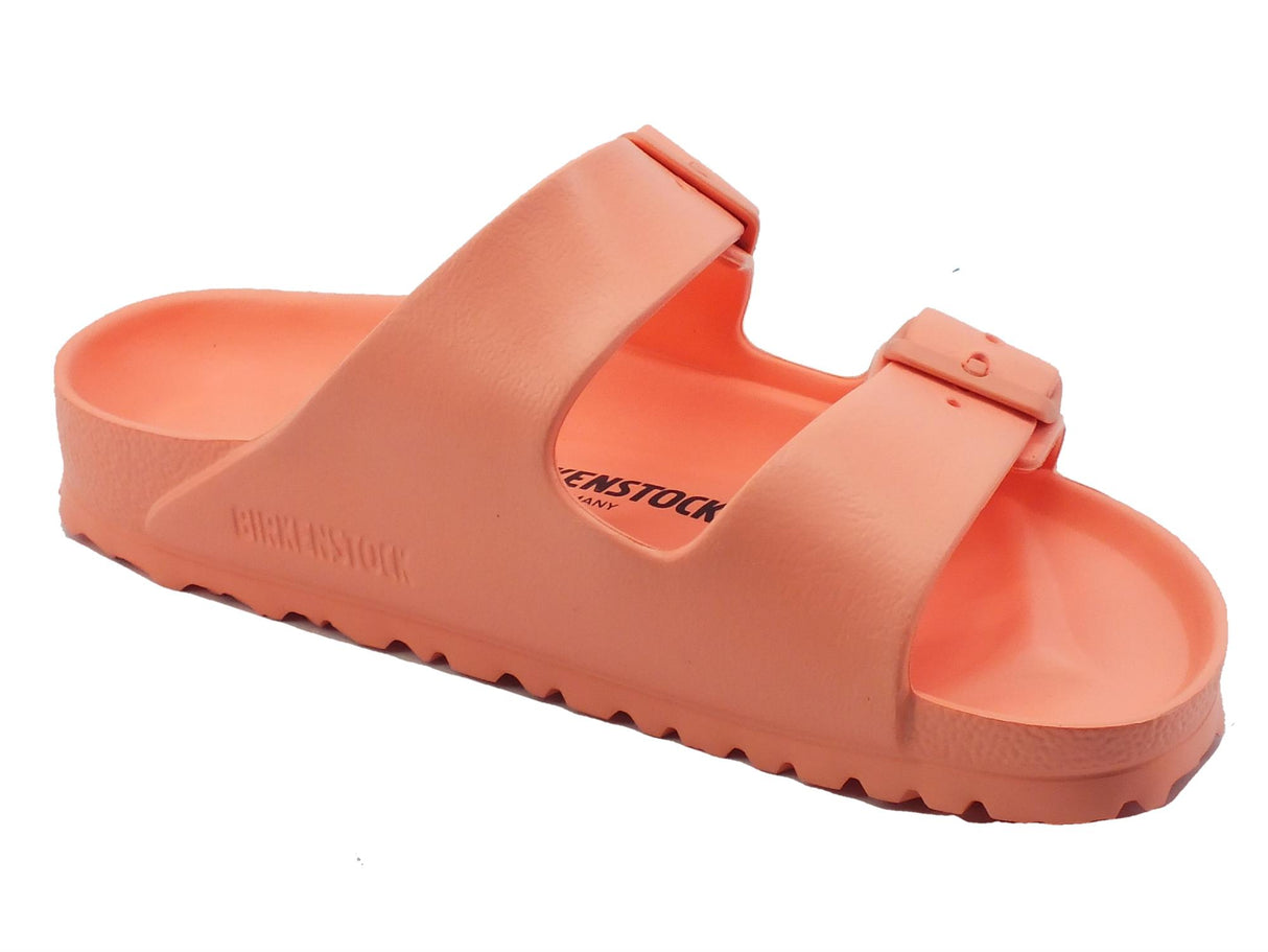 Birkenstock Birkenstock 1022511 Arizona EVA Coral Peach Sandali per Donna doppia fibia in gomma Coral Peach