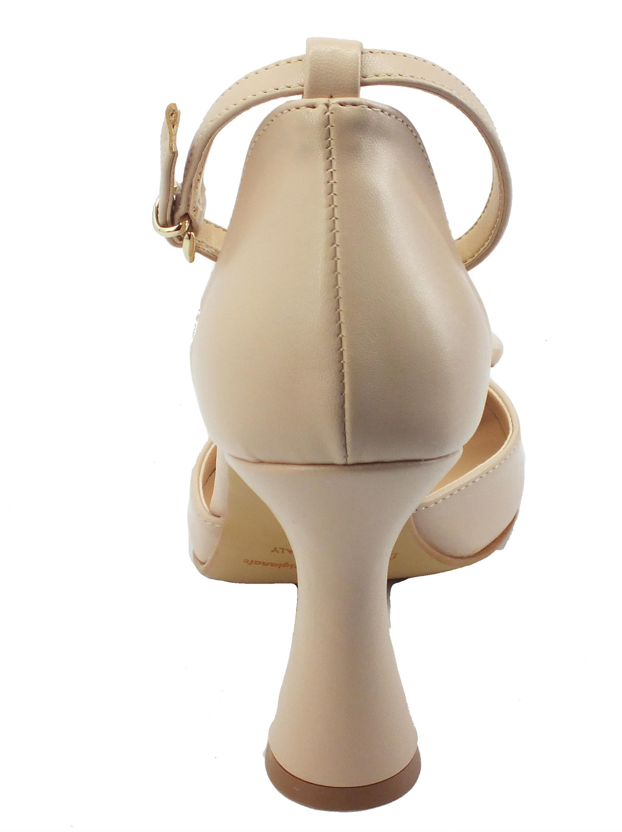 Nacrèe Nacrèe 410m021 Cap Nude Sandali eleganti per Donna a punta tacco alto rosa Nude