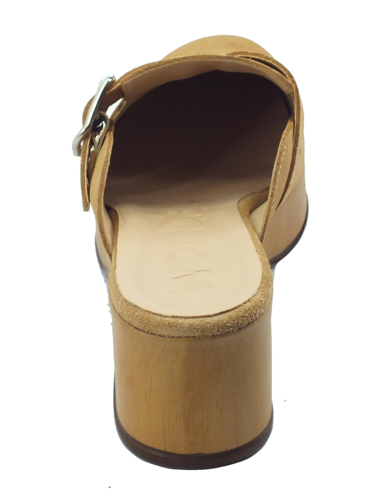 Wonders Wonders D-9503-P Trend Sand Sandali per Donna in nabuk sabbia con tacco basso Sand