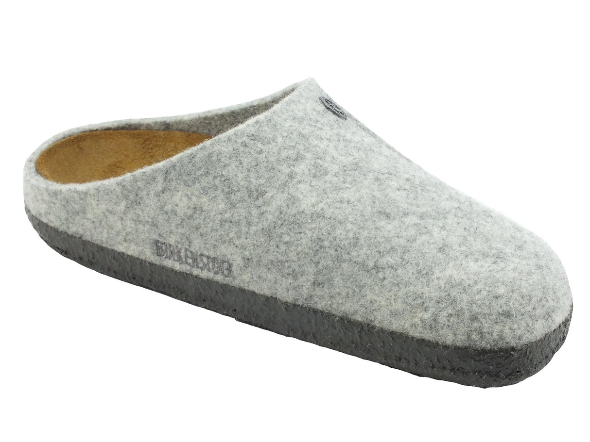 Birkenstock Birkenstock 1014934 Zermatt Rivet Light Gray Ciabatte per Donna in lana cotta Gray