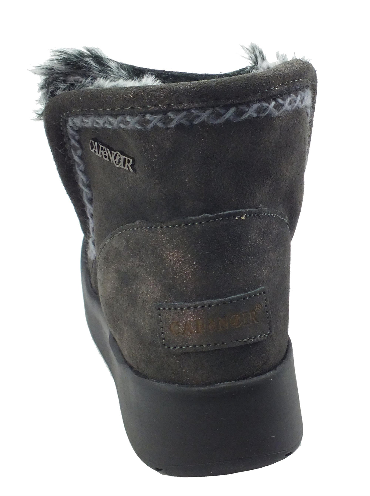 CafèNoir CAFèNOIR DZ6110 Peltro Mammuttini per Donna in nabuk con ecopellicciotto Peltro