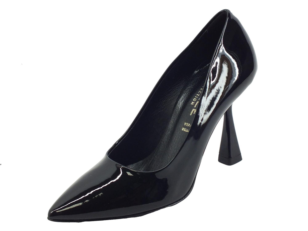 Nacrèe Nacrèe 410Y001 Vern Nero Decoltè eleganti per Donna a punta tacco alto Nero