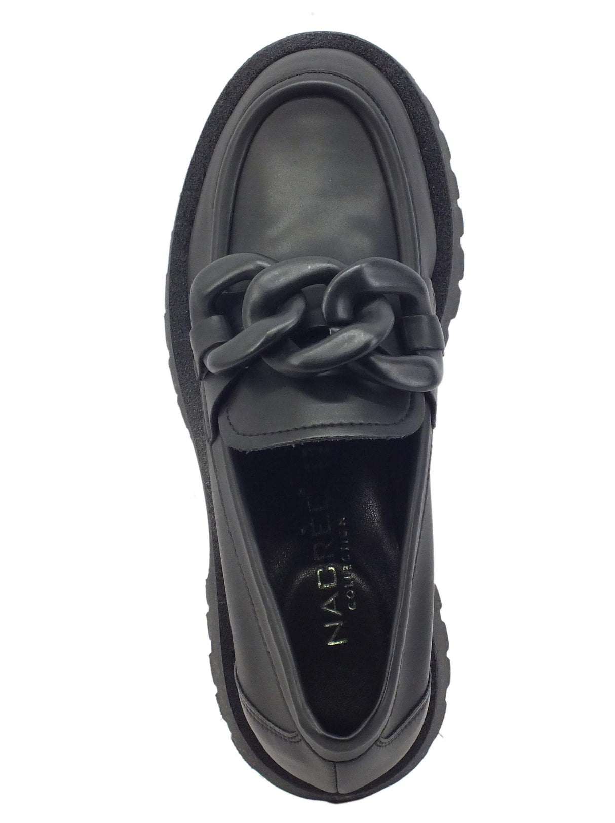 Nacrèe Nacrèe 631023 Spazzolato Nero Mocassini eleganti per Donna modello classico nero