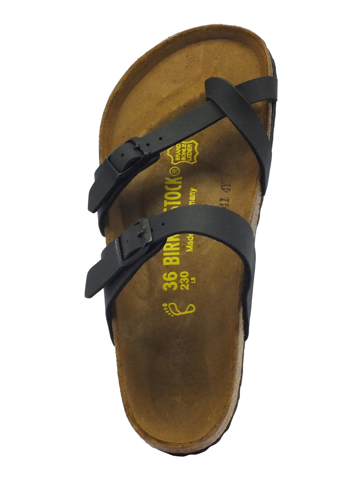 Birkenstock Sandali Birkenstock per donna nero con sottopiede anatomico Black