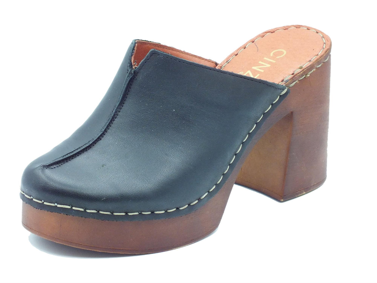 Cinzia Soft Cinzia Soft PQ8235461 Black Sandali con tacco alto e plateau per Donna in pelle Black