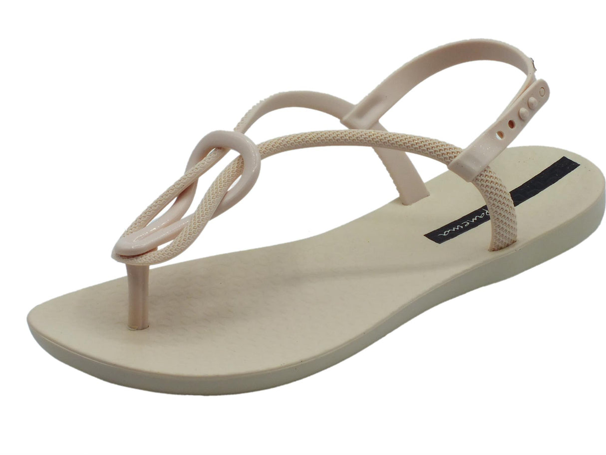 Ipanema Ipanema 83247 Trendy Fem Beige Infradito per Donna in gomma con fibietta di regolazione Beige