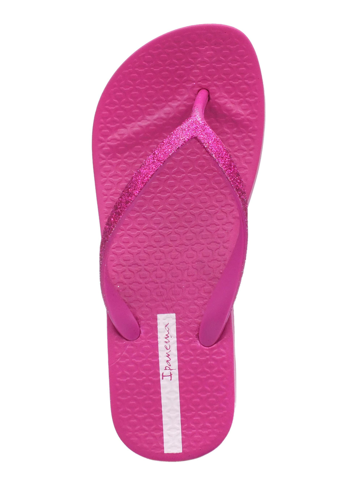 Ipanema Ipanema 83386 Mesh Chic Plat Fem Pink Infradito per Donna in gomma con glitter e zeppa bassa Pink