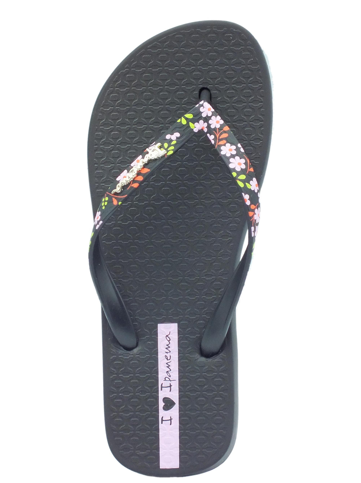 Ipanema Ipanema 83443 Duna Fem Black Infradito per Donna in gomma con zeppetta bassa Black