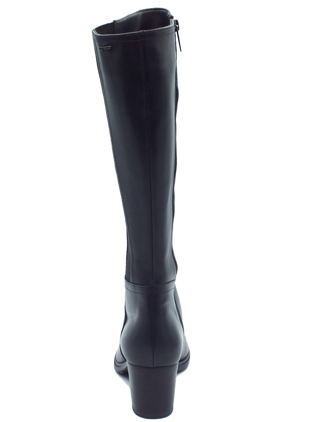 Igi&Co Igi&Co 4695300 Vitello Nero Stivali con tacco per Donna in pelle ed elastico Nero