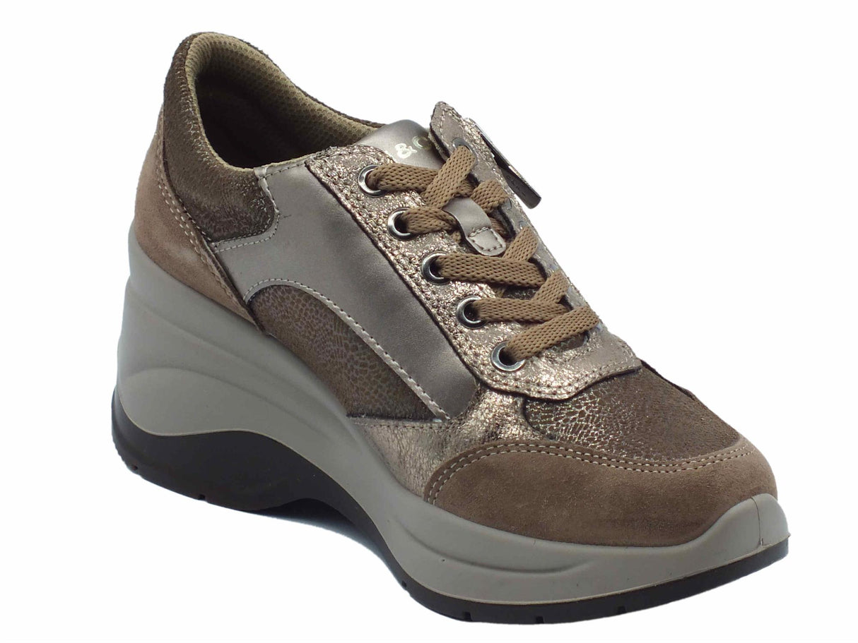 Igi&Co Igi&Co Sneakers Donna 4656722 Scam Fango pelle marrone Fango