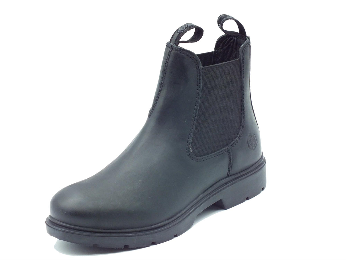 Lumberjack Lumberjack Michiel SWH8513 Total Black Scarponcini Beatles per Donna in pelle Total Black