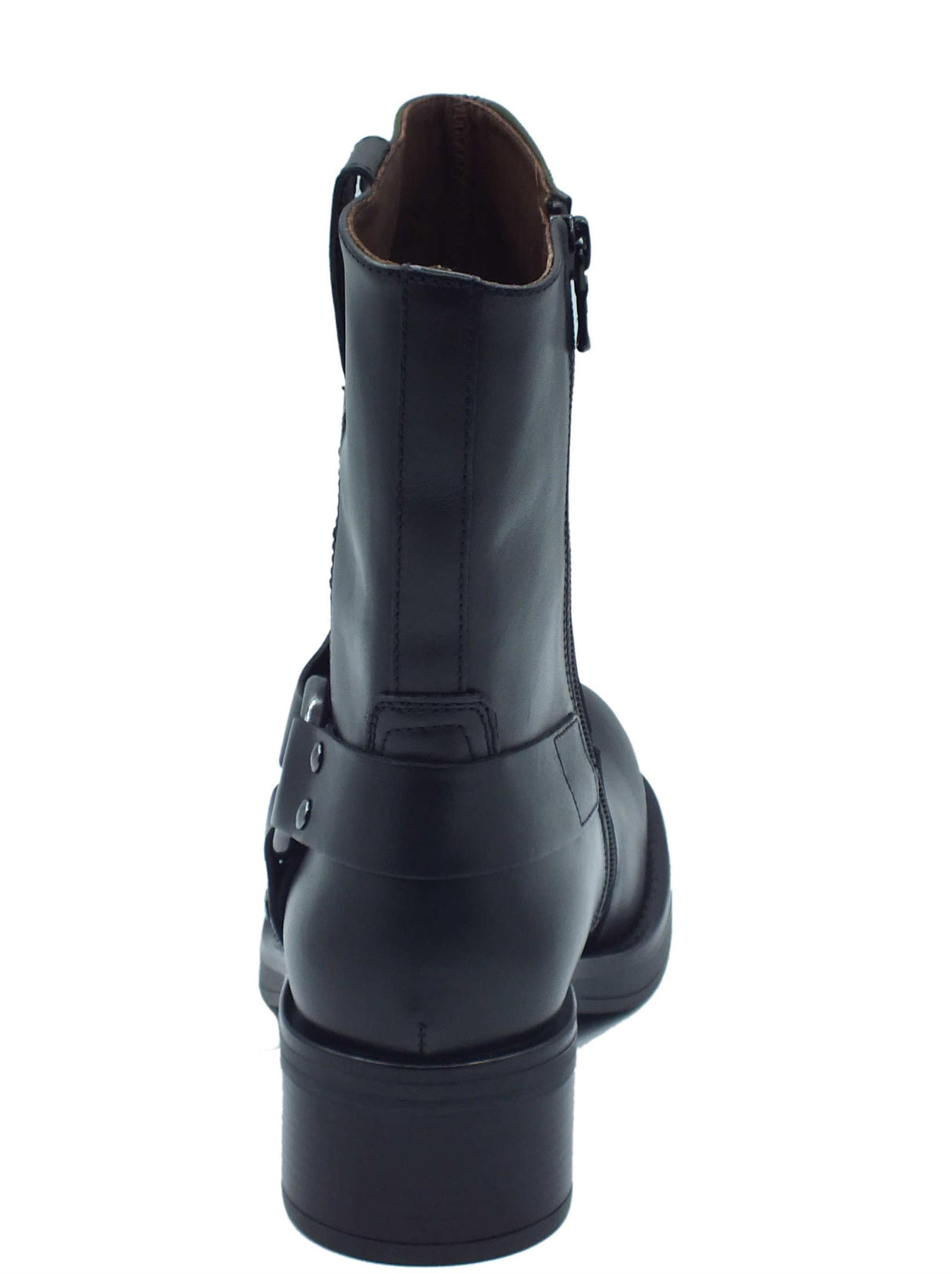 Nero Giardini Nero Giardini I309220D Guanto Nero StivalI per Donna in pelle con lampo Guanto Nero