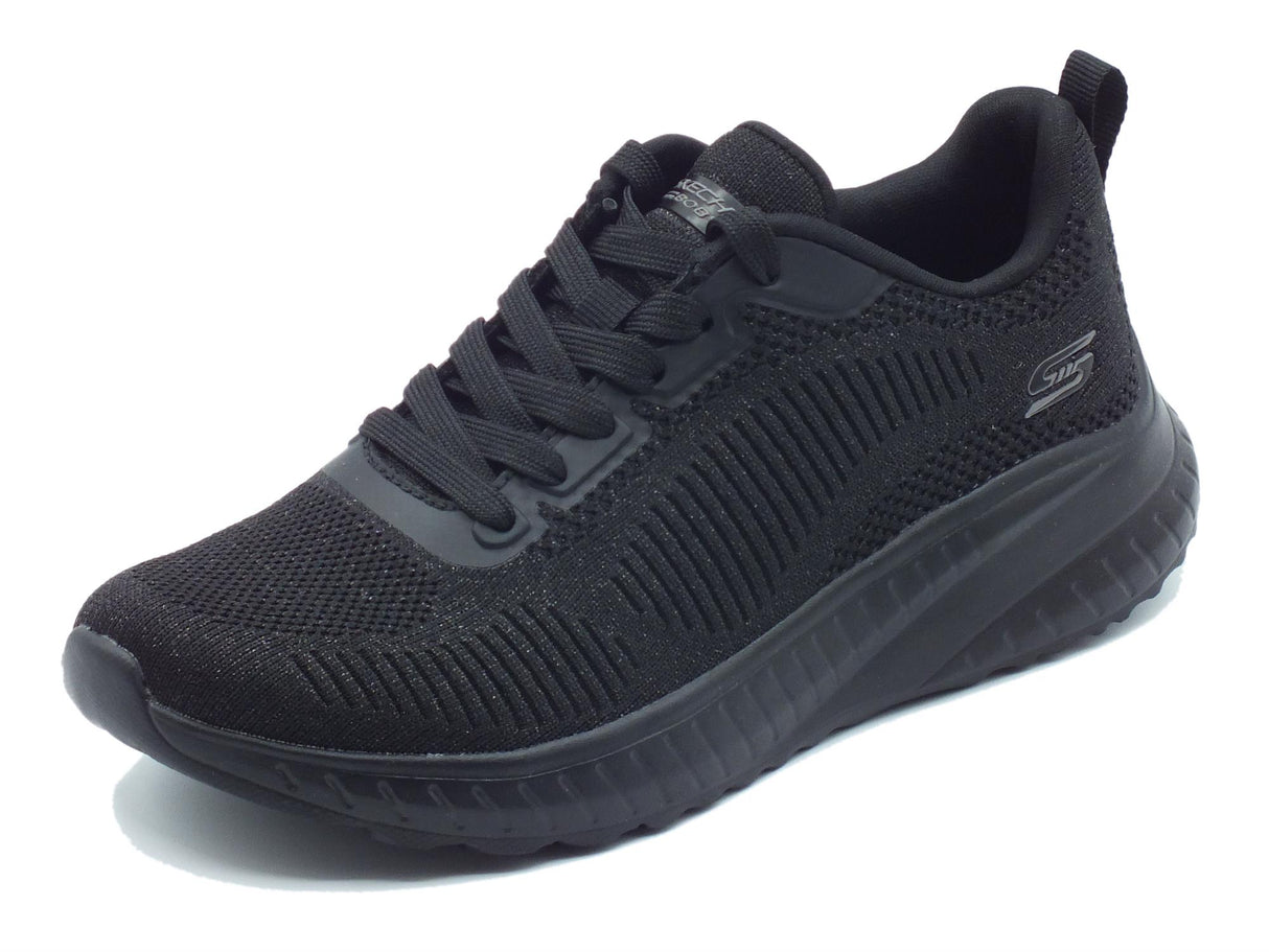 Skechers Skechers Bobs Sport 117219 Sparkle Divine Black Scarpe Sportive per Donna in tessuto Black