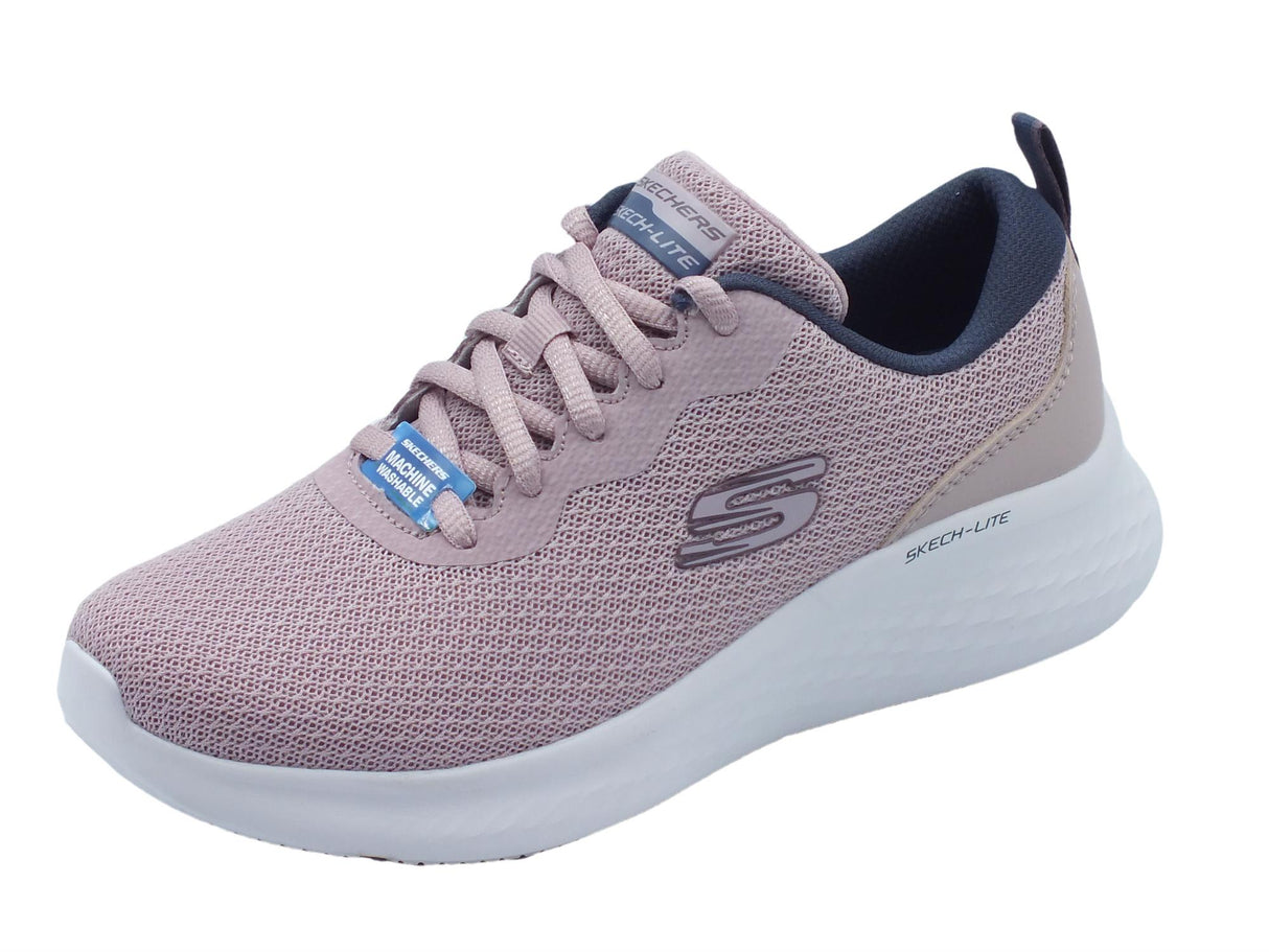 Skechers Skechers Skech Lite 150044 Best Chance Mauve Blue Scarpe Sportive per Donna in tessuto rosa Mauve Blue