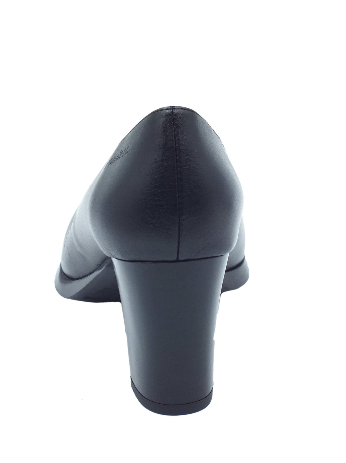 Wonders Wonders L-1101 Nature Negro Decoltè per Donna in pelle con tacco alto Nature Negro