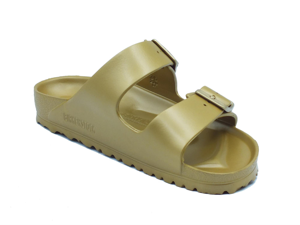 Birkenstock Birkenstock 1022465 Arizona EVA Glamour Gold Sandali per Donna doppia fibia in gomma Glamour Gold