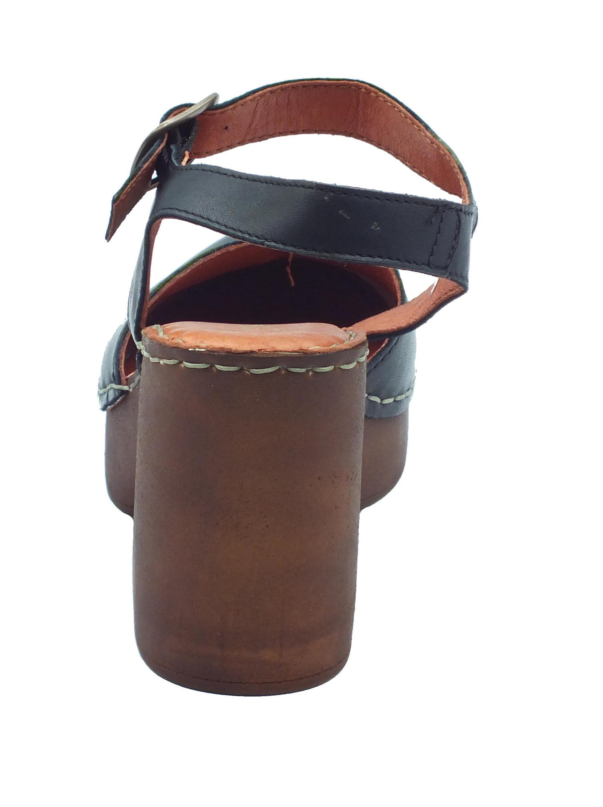 Cinzia Soft Cinzia Soft PQ8235460 Black Sandali con tacco alto per Donna in pelle nera con plateau Black