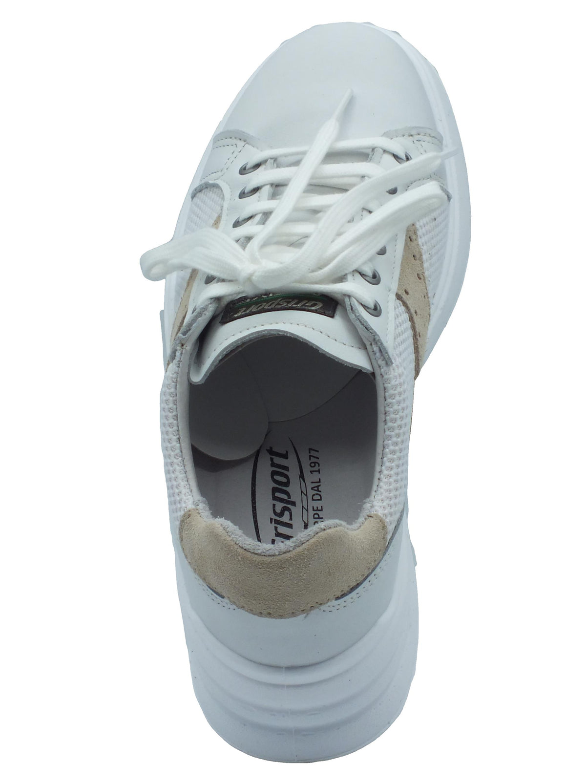 Grisport Grisport Sneakers Donna 6800T20 Bianco Touch pelle bianco Bianco Touch