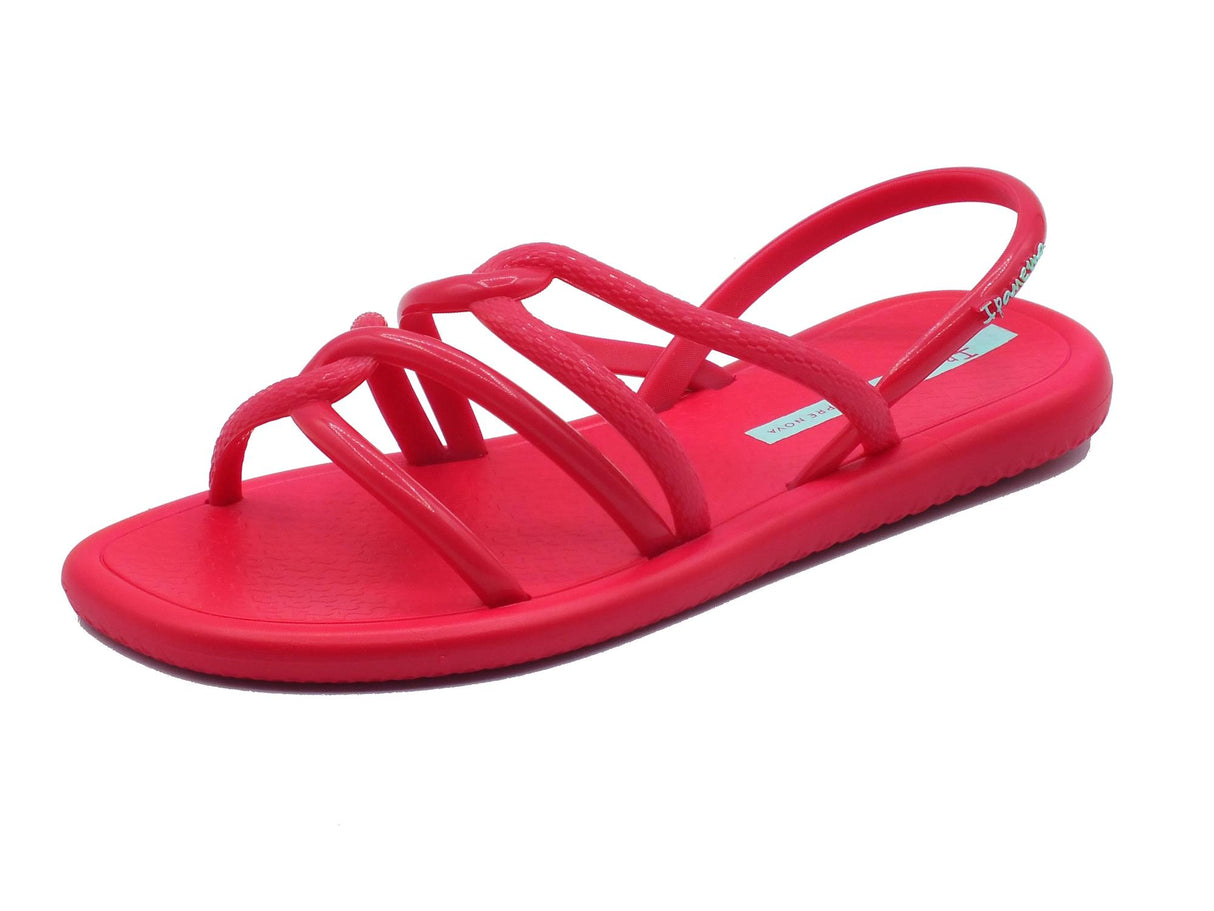Ipanema Ipanema 27135 Meu Sol Sandal Dark Pink Sandali per Donna in gomma rosso scuro con zeppa bassa Dark Pink