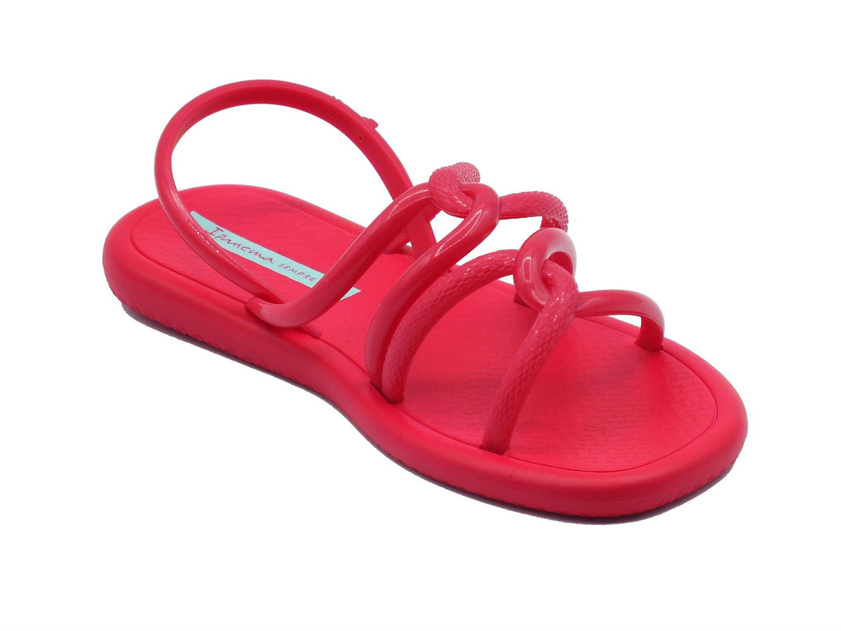 Ipanema Ipanema 27135 Meu Sol Sandal Dark Pink Sandali per Donna in gomma rosso scuro con zeppa bassa Dark Pink