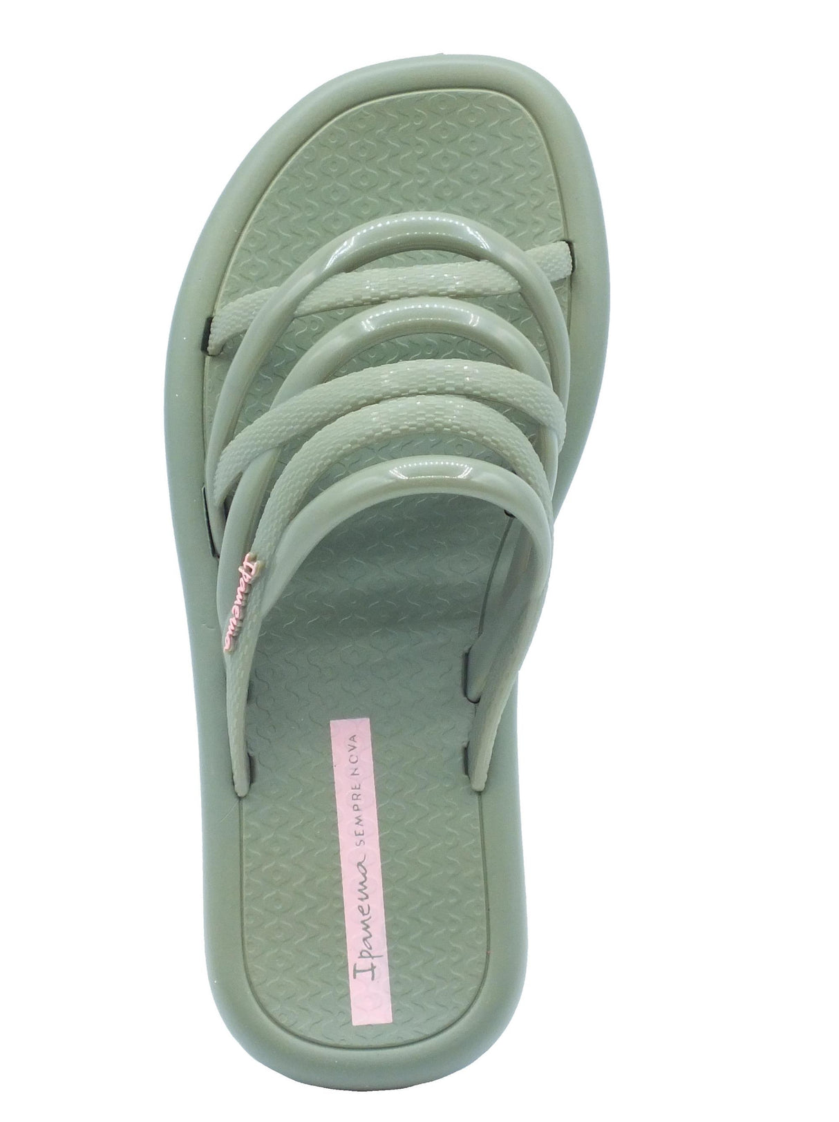Ipanema Ipanema 83606 Meu Sol Slide Green Sandali per Donna in gomma verde con zeppa bassa Green