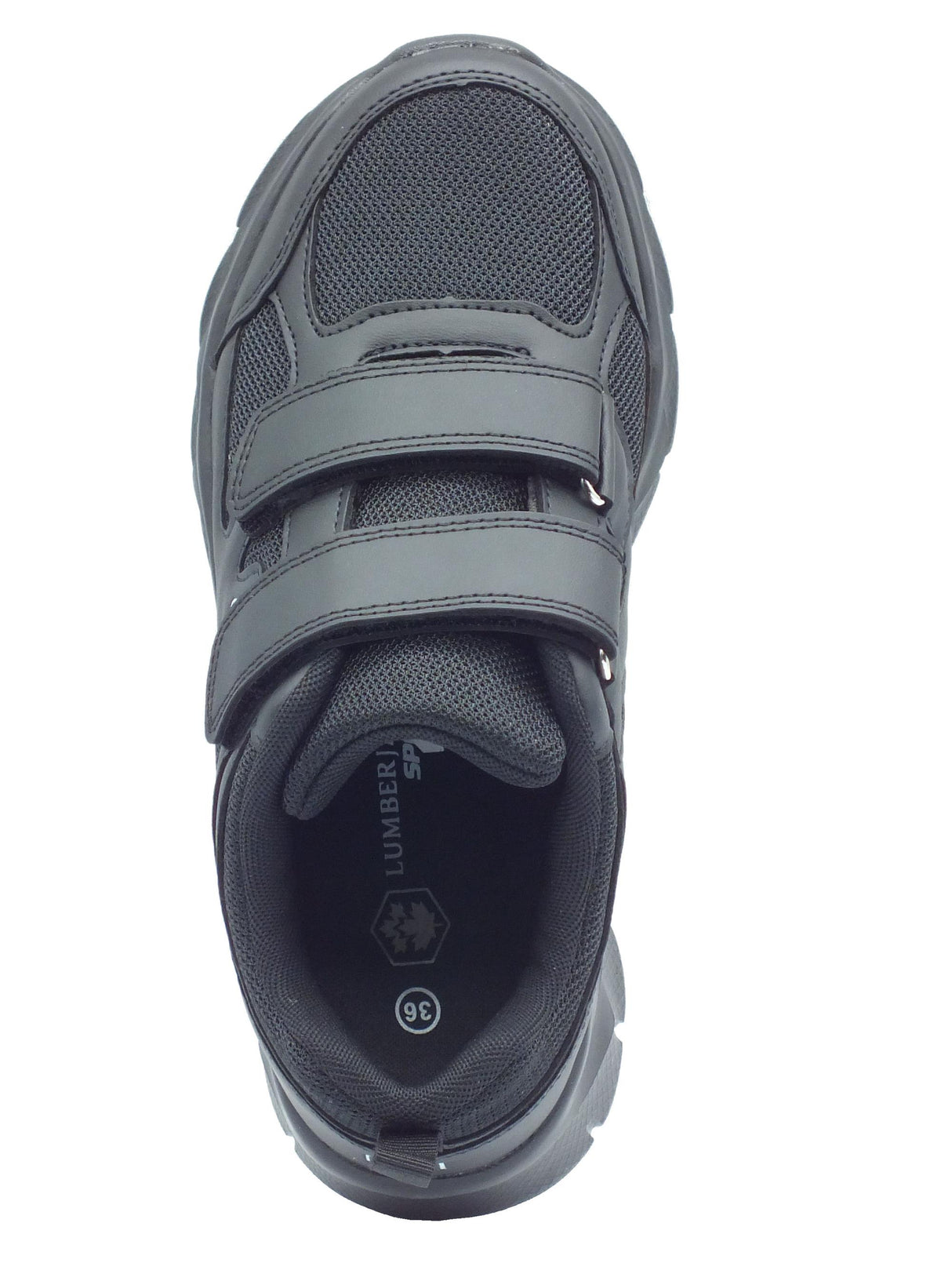 Lumberjack Lumberjack RAM SW78211 Total Back Scarpe Sportive Donna in ecopelle doppia chiusura a strappo Total Back