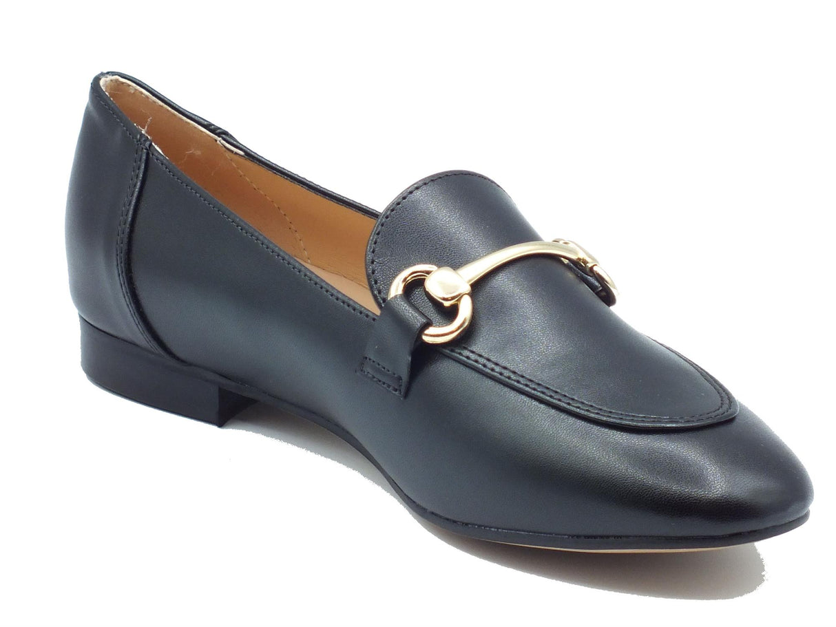 Nacrèe Nacrèe 715004 CAP Nero Mocassini Classici per donna in ecopelle con tacco basso Nero