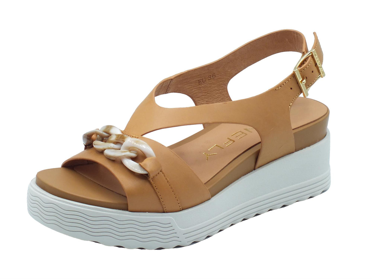 Stonefly Stonefly 220903 Parky Lt Brown Sandali per Donna in pelle Brown