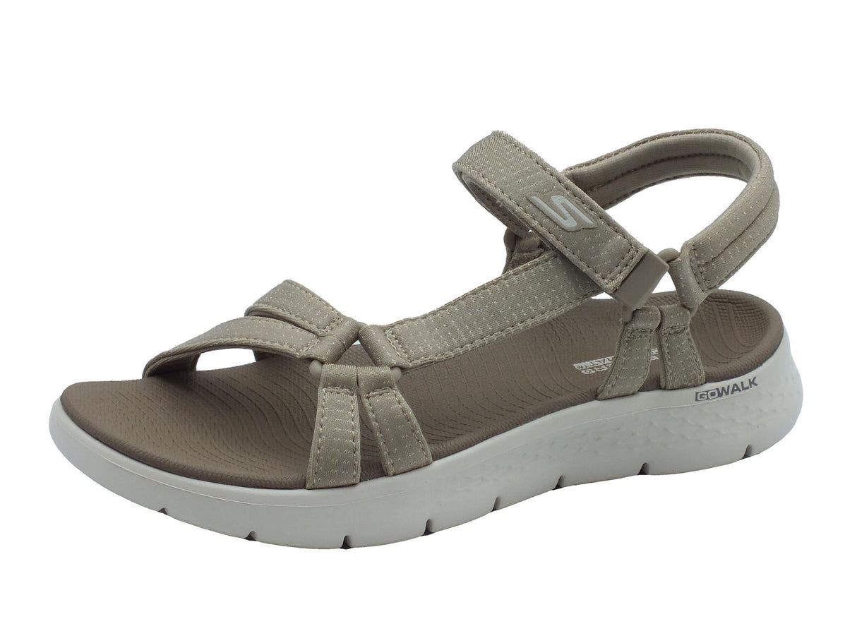Skechers Skechers Sandali zeppa bassa Donna 141451 Sublime Taupe sintetico beige Taupe
