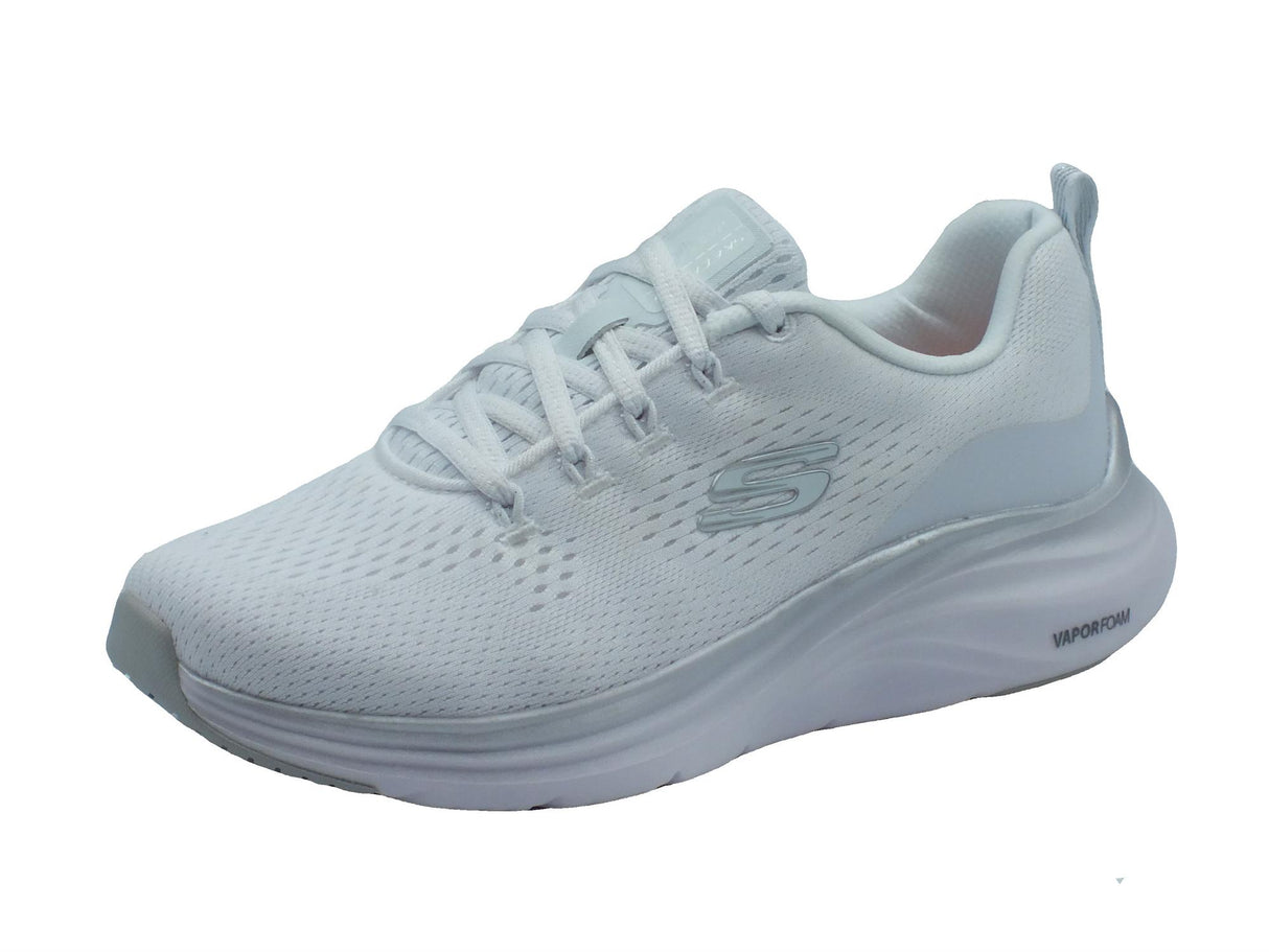 Skechers Skechers Vapor Foam 150025 Midnight Glimmer White Scarpe Sportive per Donna in tessuto bianco
