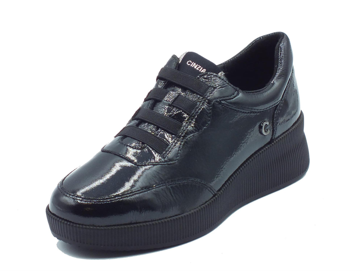 Cinzia Soft Cinzia Soft IV322155 Black Slip-on per Donna in pelle con calzata veloce Black