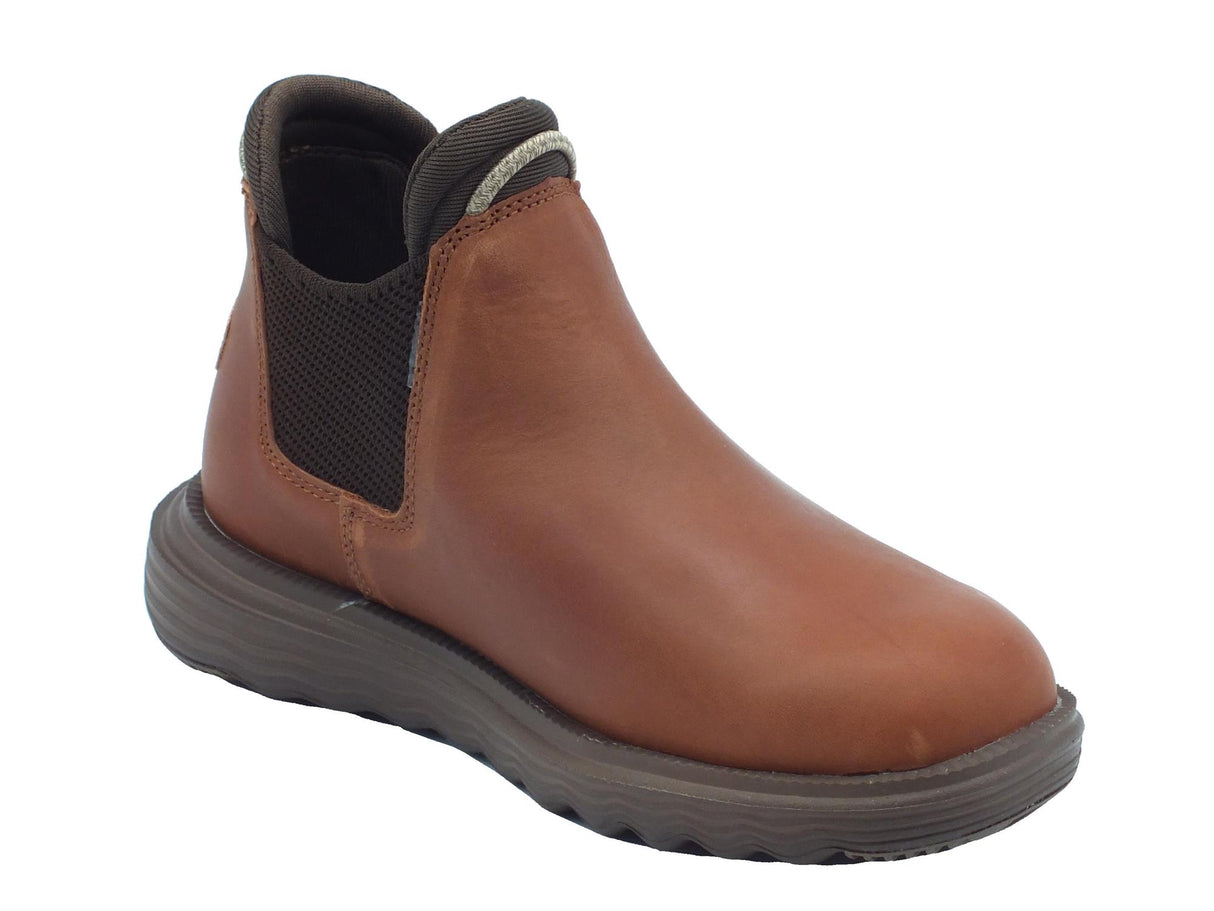 Hey Dude HeyDude 40388 Branson Boot Craft Cognac Tronchetti per Donna in pelle Cognac