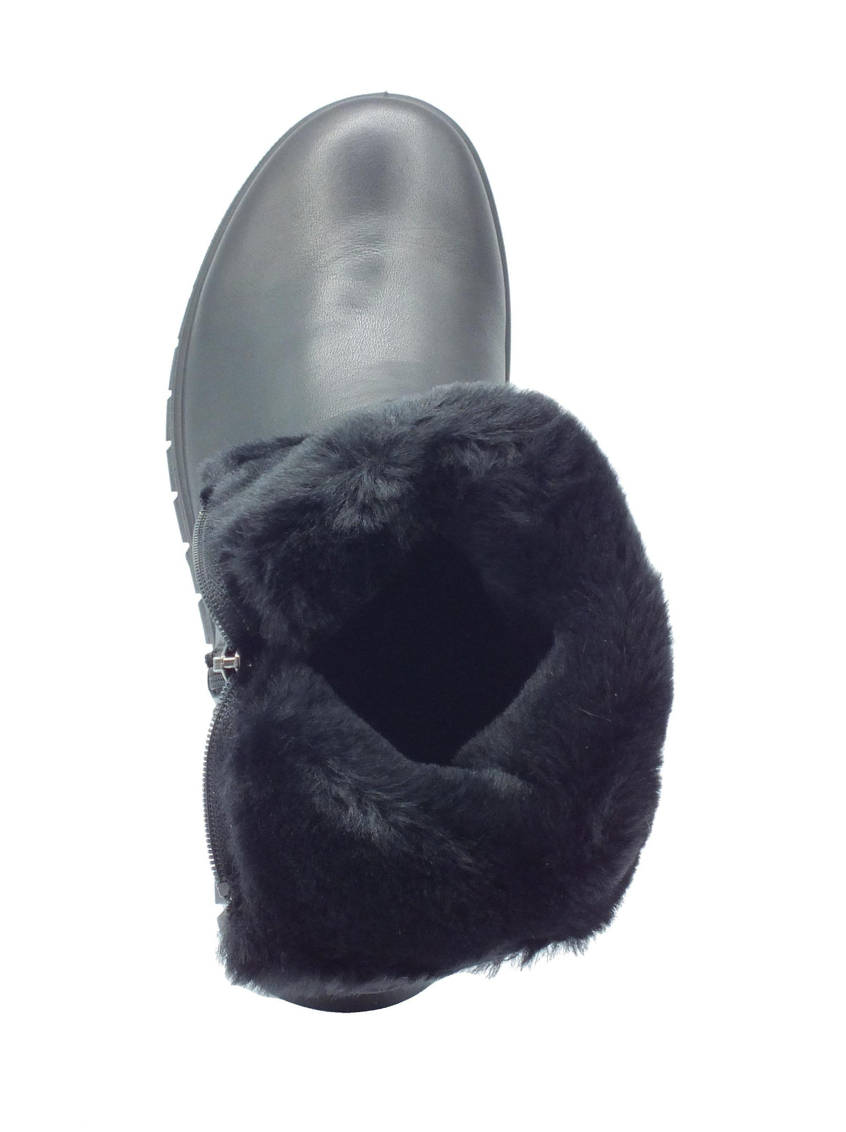 Igi&Co Igi&Co Tronchetti con zeppa Donna 6658700 Nappa Soft Nero pelle nero Nero