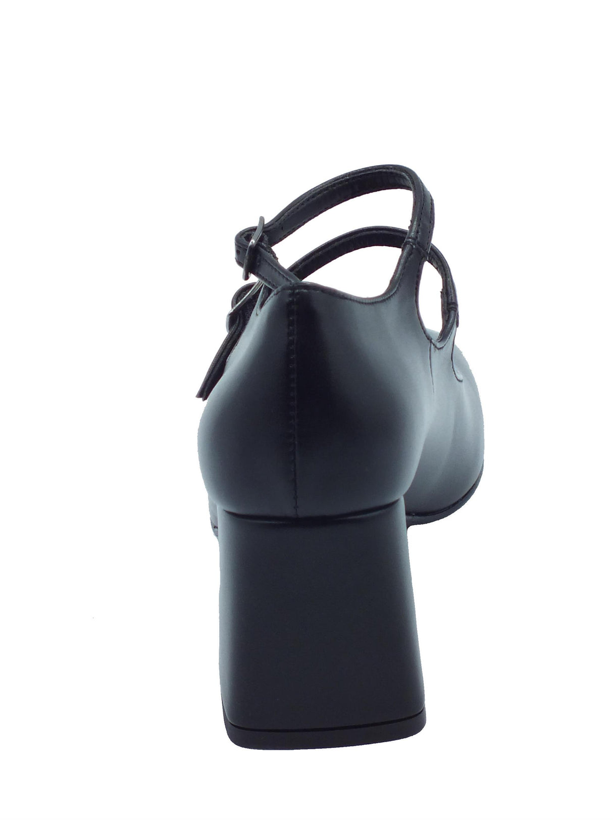 Nacrèe Nacrèe 2761013 Cap Nero Decoltè per Donna tacco medio e fibiette in ecopelle nerp Nero