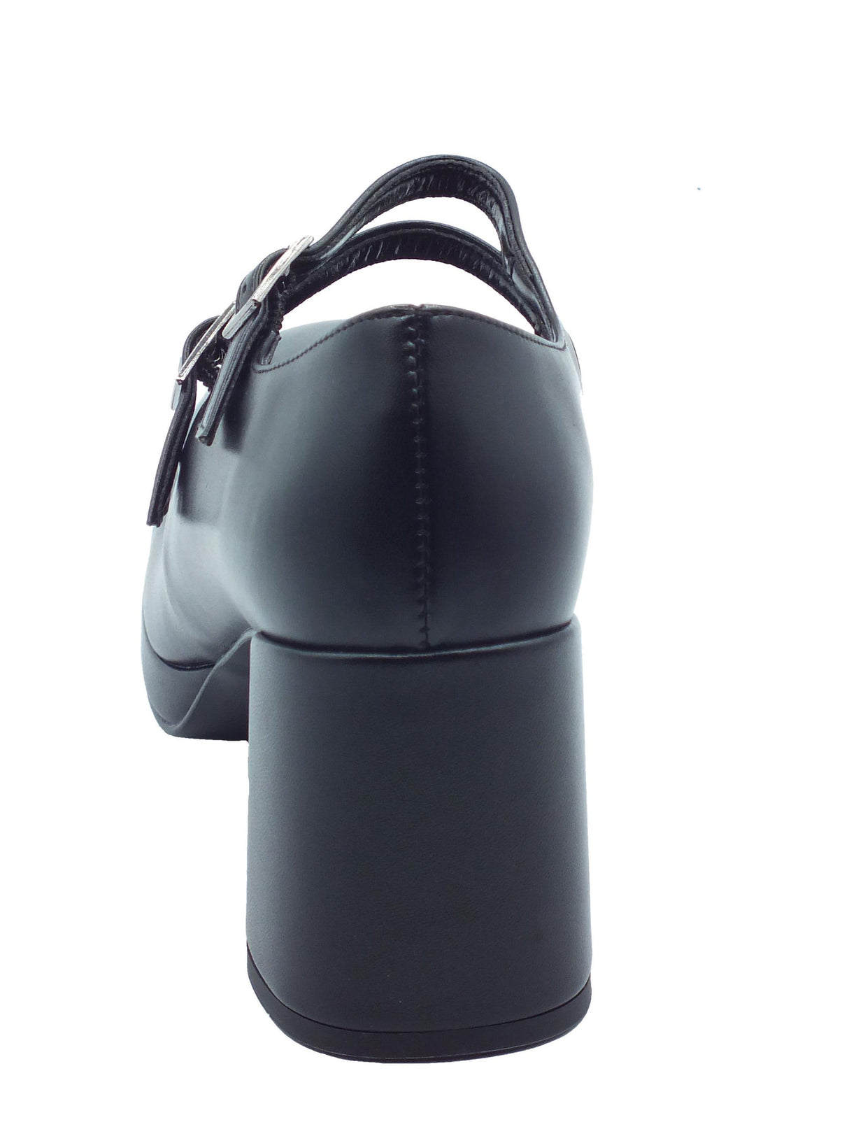 Nacrèe Nacrèe 2559002 Cap Nero Decoltè con cinturino per Donna in ecopelle con tacco alto Nero