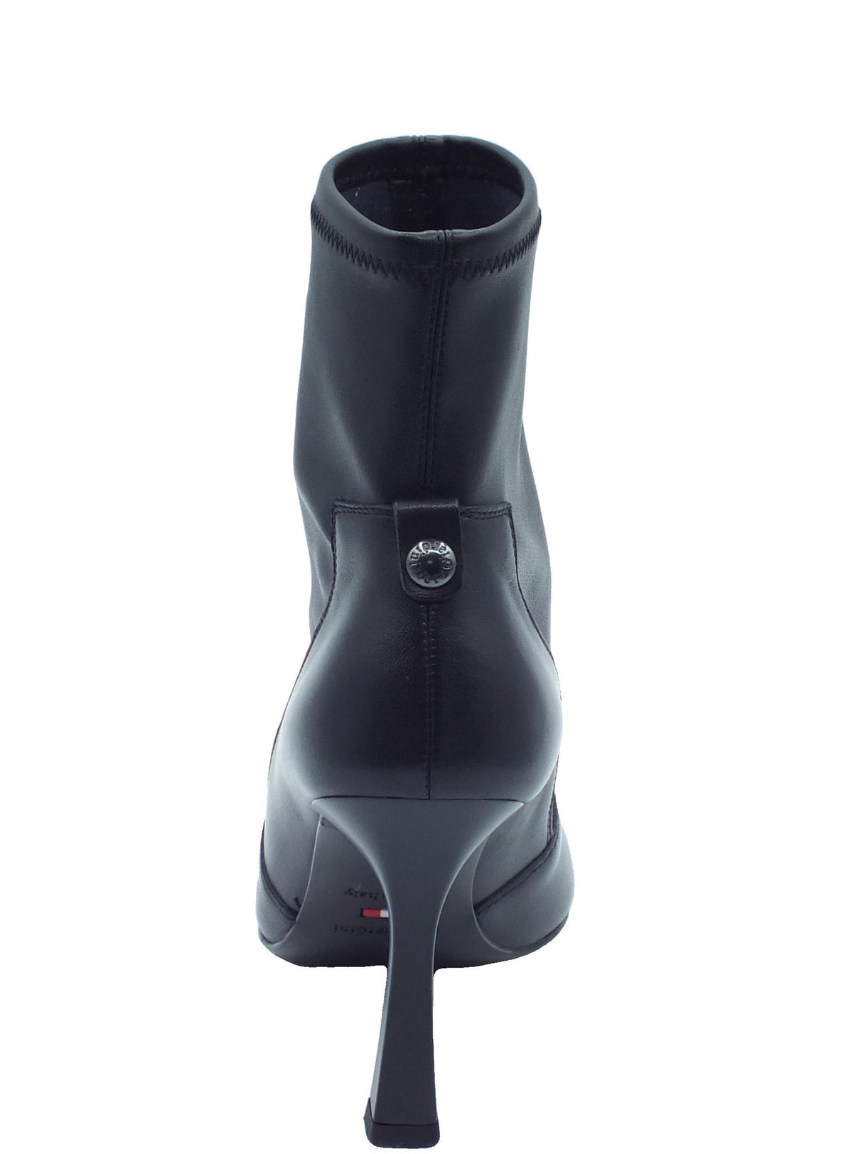 Nero Giardini NeroGiardini I410842D Nappa Pand. Nero Tronchetti eleganti per Donna in pelle con tacco a spillo Nero