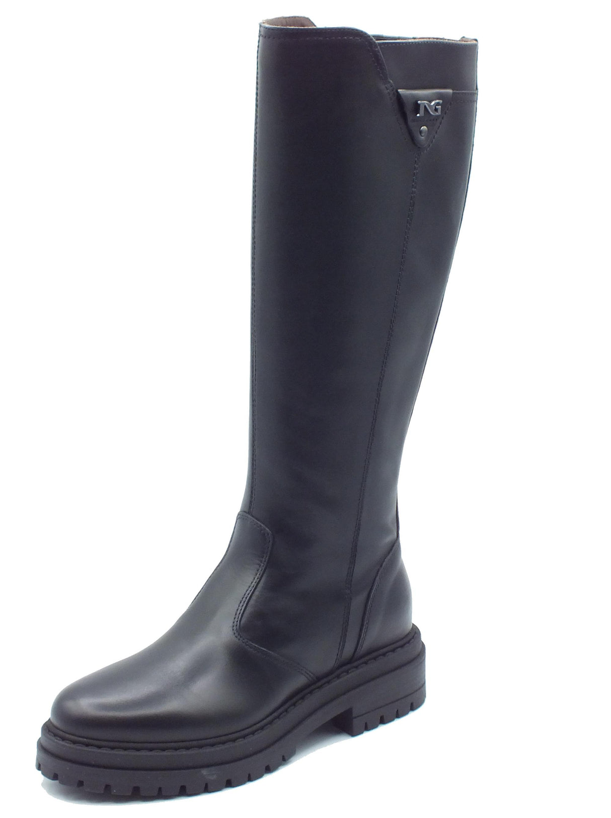 Nero Giardini Nero Giardini Stivali Donna I411837D Guanto Nero pelle nero Nero