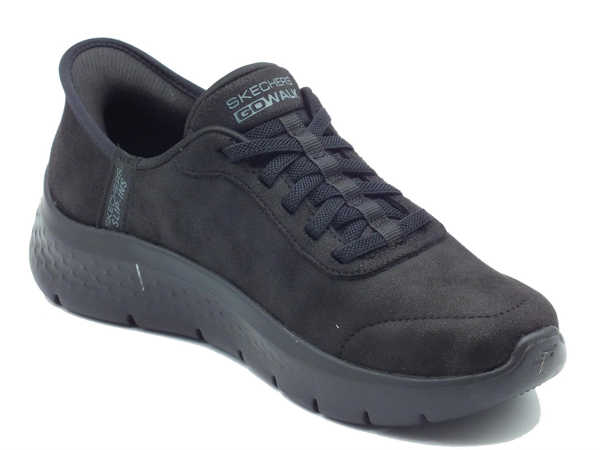 Skechers Skechers 124837 Mali Black Slip-On per Donna in tessuto nero Black