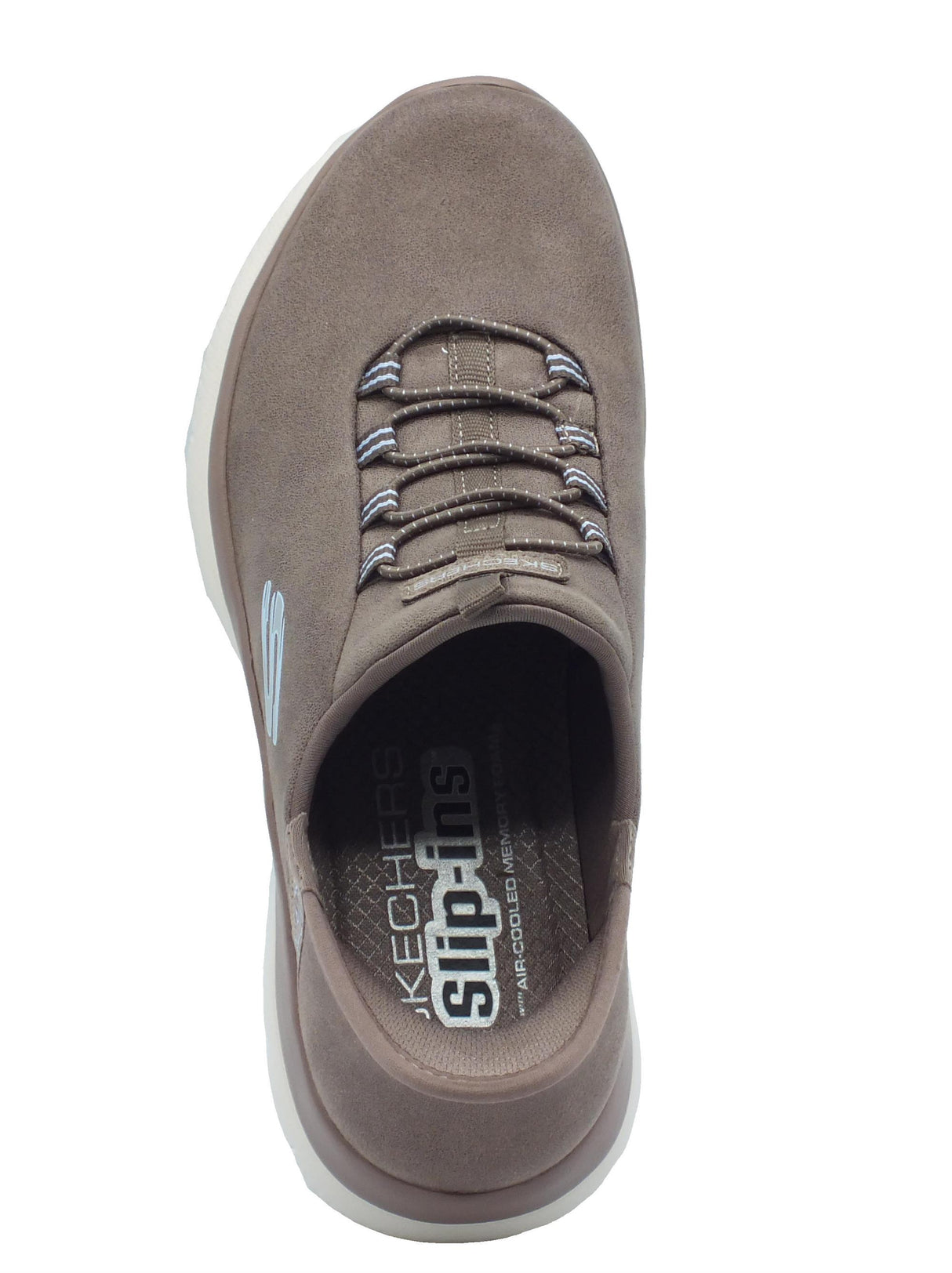 Skechers Skechers 150254 Unknown Trail Brown Slip-On per Donna in tessuto elasticizzata marrone Brown